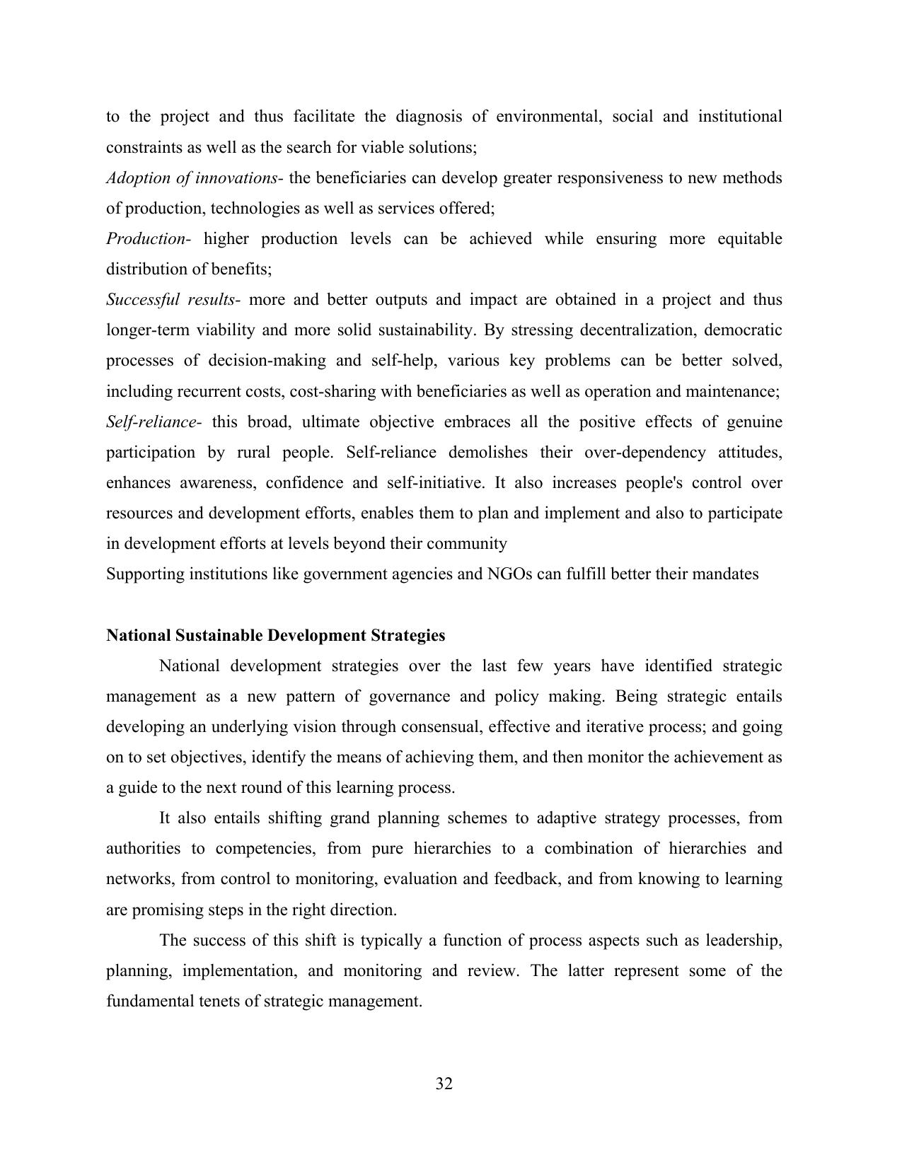 BBM Development Studies Module — page 36 of 76